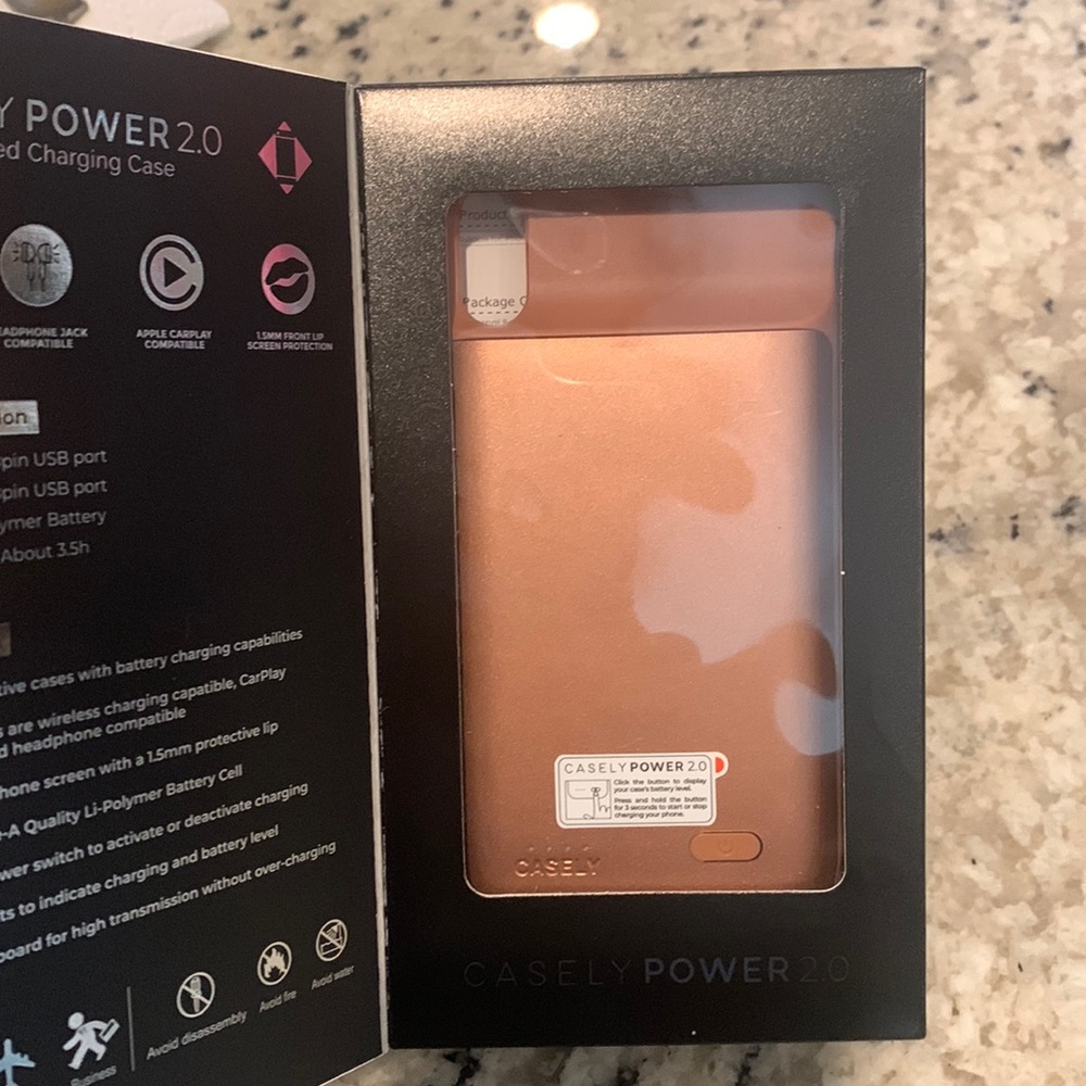 Iphone XR charging case. Never used.
